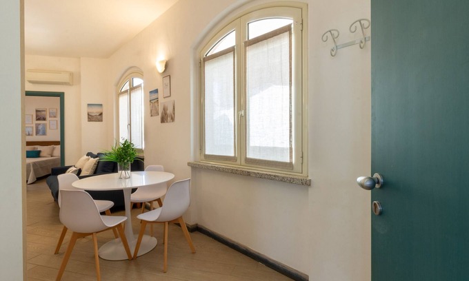 Su Forti Villa | Villa 'Sa Domu Pitticca' with Sea View, Garden, Shared Terrace & Wi-Fi