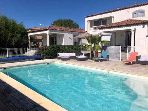 Villetelle Villa | Villa Soleil et Calme