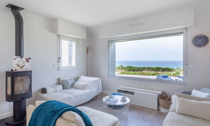 Sables-d'Or-les-Pins House | Villa Sterne - Maison vue mer exceptionnelle