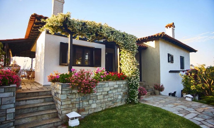 Ormos Panagias House | Villa The Cosy Olive