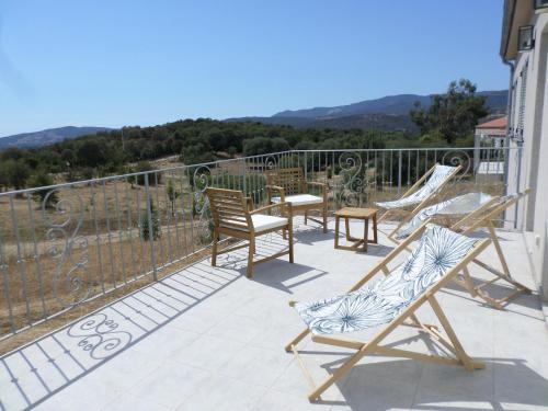 Sollacaro House | Villa vue mer et nature route de Cigala