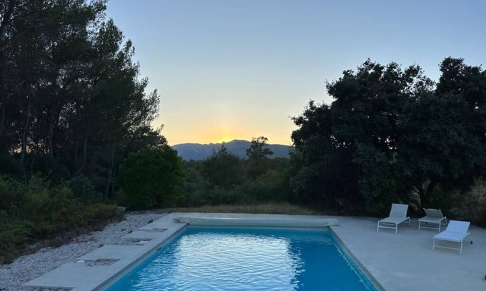 Pourrieres House | Villa with guest house on the Sainte Victoire area,20 minutes from Aix.