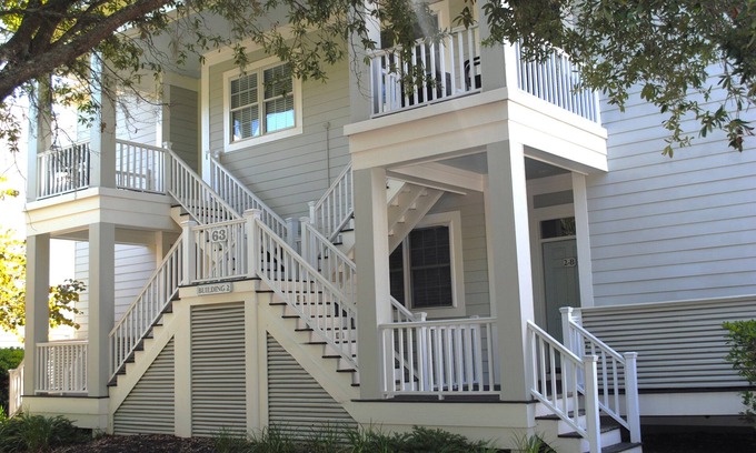 Litchfield by the Sea Condo | Villa with pool access located within gated Litchfield By the Sea community.