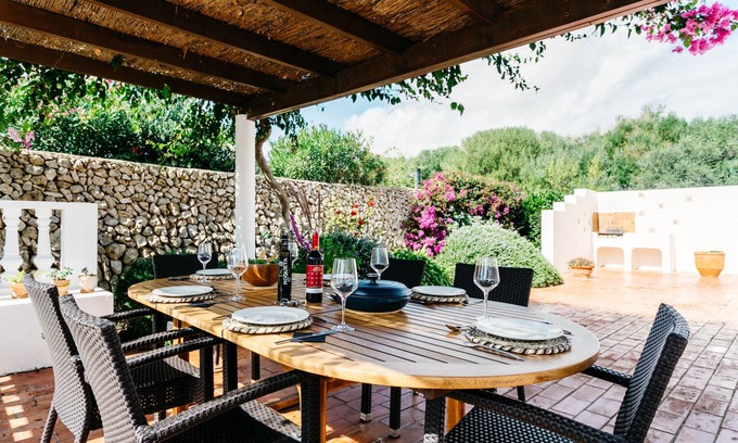 Trebeluger Villa | Villa with Private Pool set in Mature Gardens in Trebeluger Es Castell