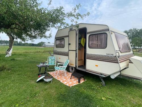 Hem Other | Vintage caravan in old orchard at farm Huize Blokland