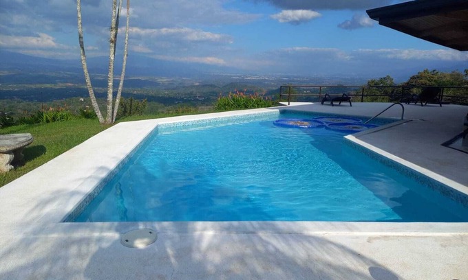 Atenas Apartment | Vista Atenas Best View! 2 BR/2 BTH Private Apart 1000 sq ft AC Heated Salt Pool