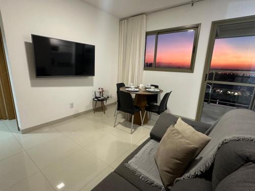 Palmas Apartment | Vista Deslumbrante para o Lago | flat cama king