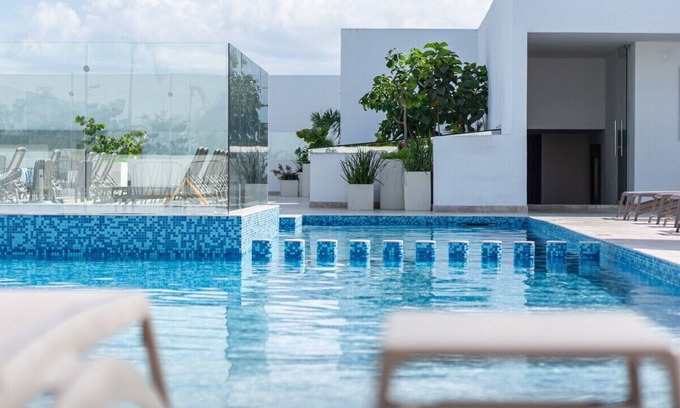 Gonzalo Guerrero Condo | Walk everywhere from our luxury 2-bedroom, 2-bath resort condo in the gorgeous new Ipana building