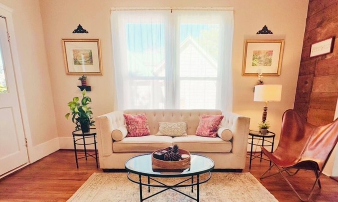 Hot Springs House | Walk to downtown, spas, shops & bike trails- stylish, affordable, pet friendly