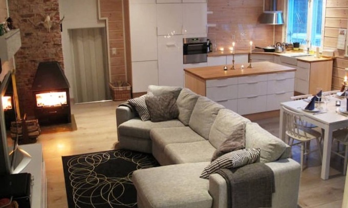 Reittio Condo | Wanha Koulu Tahkovuori HotTub, Sauna, BBQ, GYM, Pets OK, For Big Families UNELMA