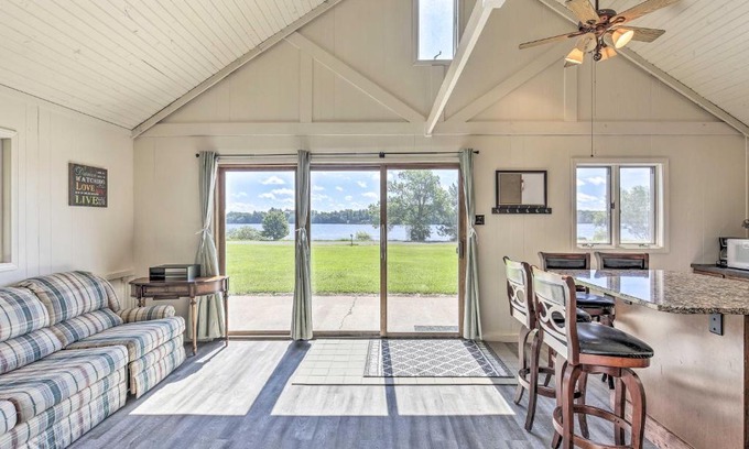 Butternut House | Waterfront Butternut Lake Getaway with Private Dock!