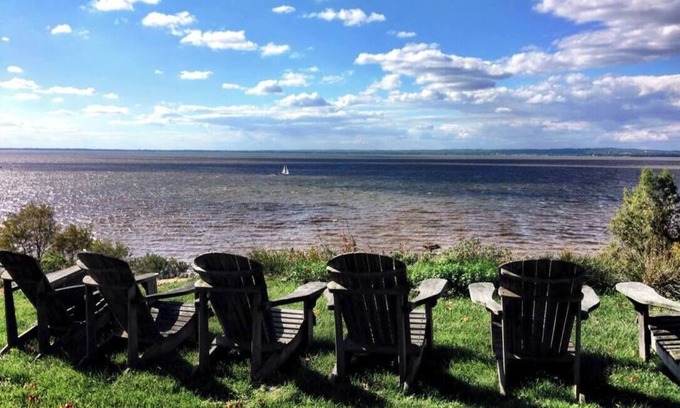 Red Point Cabin | Waterfront Cabin With Spectacular Sunsets Overlooking The Chesapeake Bay