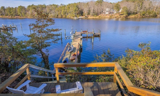 Lancaster House | Waterfront Getaway with Game Room, Kayaks, Perfect for Families