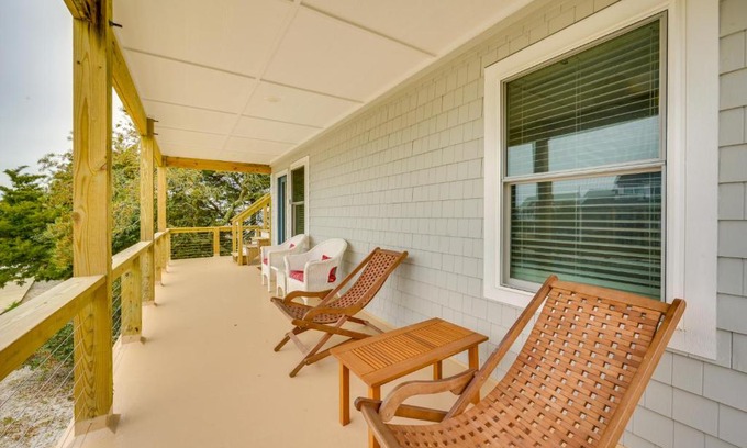 Ocracoke Apartment | Waterfront Getaway with Dock and Views in Ocracoke!