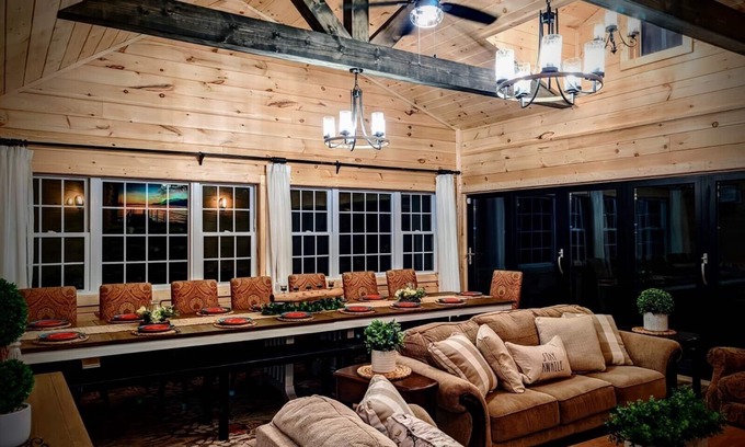 Sparrow Bush House | Waterfront, rustic resort like farmhouse with pool