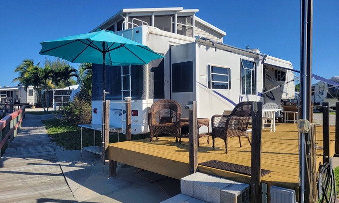 Chokoloskee House | Waterfront RV with Boat Slip in Chokoloske...Surrounded by Everglades Nat'l Park