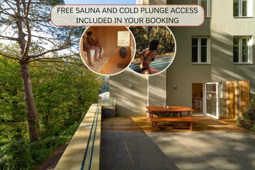Lynmouth Apartment | Watersmeet Edge, Terrace, 2BR and 2BA, River Views, Parking