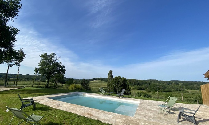 Gardegan-et-Tourtirac House | Welcome "Chai We"! Completely renovated house near Saint Emilion
