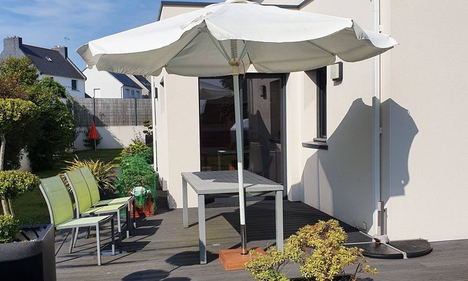 Le Relecq-Kerhuon House | WELCOME Modern, recent, upscale house close to the sea.