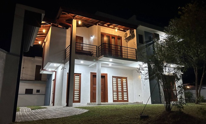 Moratuwa Villa | Welcome to your lakeside sanctuary, a picturesque 5-bedroom villa .