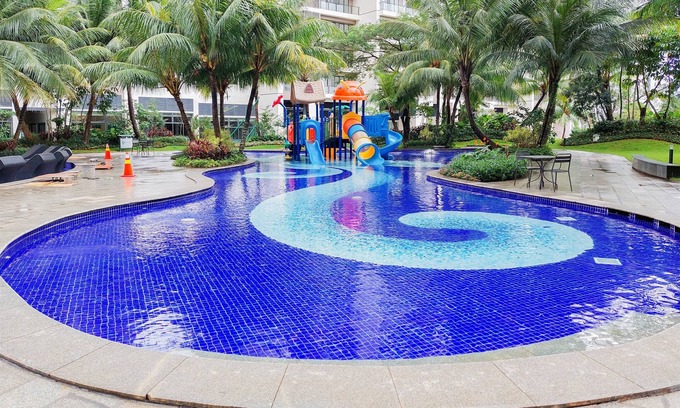 Bumi Serpong Damai Apartment | Well Furnished And Spacious 3Br Sky House Bsd Apartment