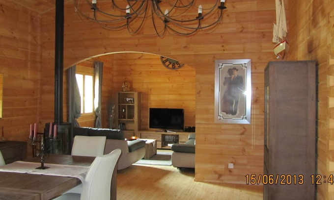 Grun-Bordas House | WELLNESS AND REST IN THE COUNTRYSIDE IN A WOODEN HOUSE