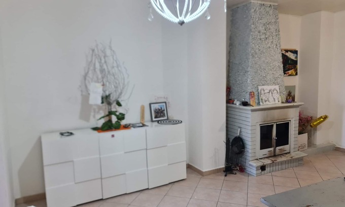 Montecalvo Irpino Villa | Whimsical house, villa with terrace and fireplace