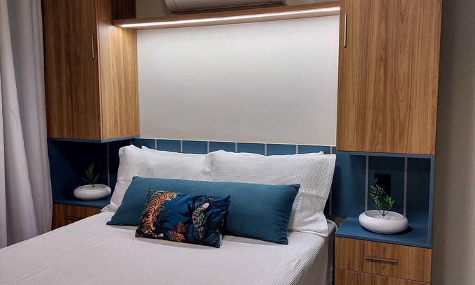 Asa Norte Apartment | White Ipê Comfort for those who like to feel at home.