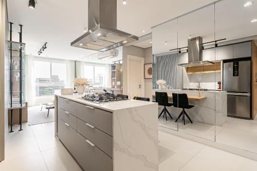 Centro Apartment | WI-FI 300MB | 450m do Shopping | Foodhall #CA77
