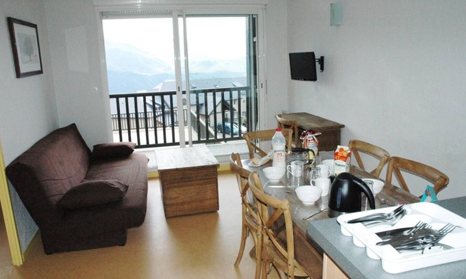 Loudervielle Apartment | Wifi, fitness, swimming pool, sauna, ski locker, 52-60m², Peyragudes