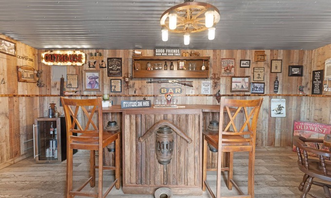 Maricopa County House | Wild West Town and Ranch - unique getaway w pool, hot tub, arcade, pool table.