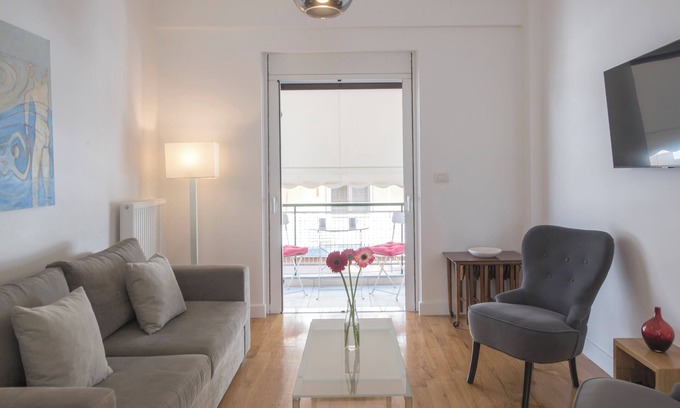 Pangrati Condo | Wonderful Central Athens 2 Bedroom 2 Bathroom Sleeps 8 Guests
