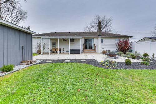 Wooster House | Wooster Family Home with Yard and Fire Pit!