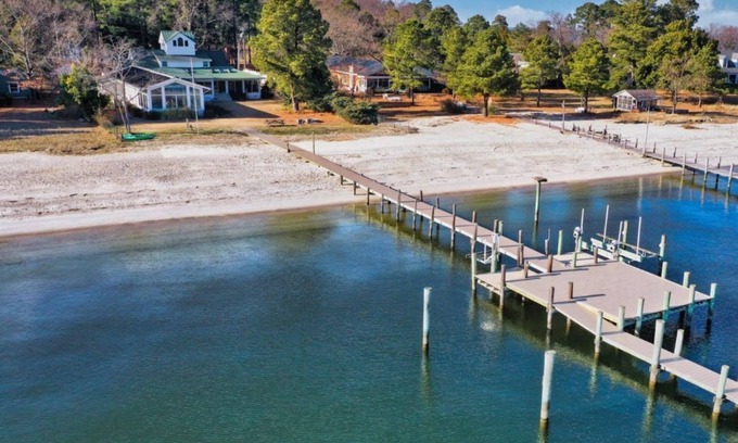 Hague House | Year-Round River Escape with Beach & Indoor Heated Pool, Hot Tub and more!