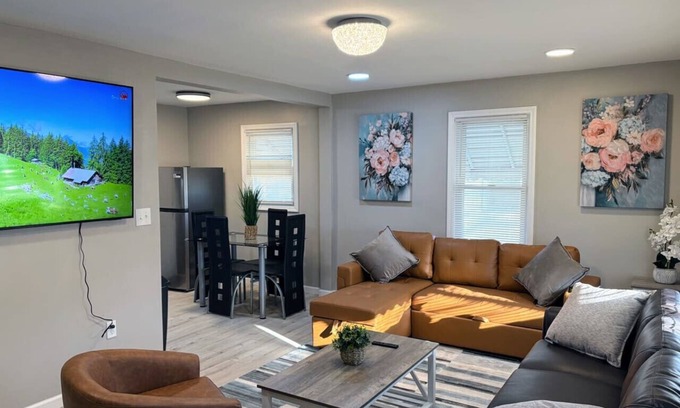 West Seneca House | Your Cozy Home Away From Home king bed, parking