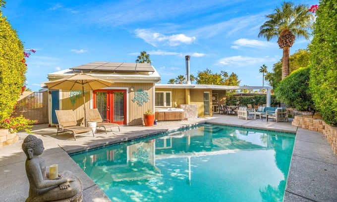 Magnesia Falls Cove House | Your Private Sanctuary is in Rancho Mirage Here!