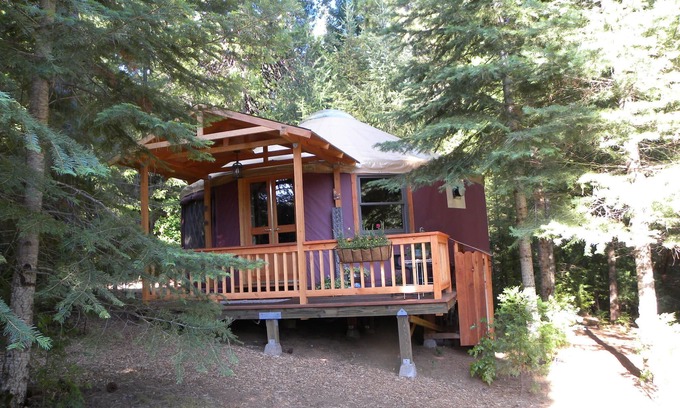 Cedar Ridge Cabin | Yurt Located in a Quiet Ranch Area