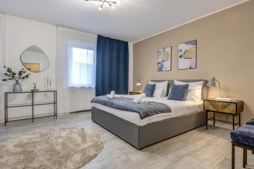 Mainz-Bingen Apartment | Zentrale Design Wohnung in Ufernähe - 105 qm - Parkplatz - Küche - Netflix