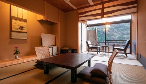 [Type D] Japanese Style Room, Private indoor bath, (32+sqm), Smoking