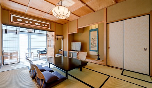 [Type C] Japanese Style Room, Private indoor bath, (45+sqm), Smoking