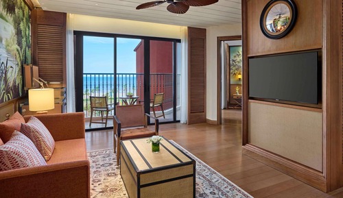 Family Suite, Multiple Beds, Sea View