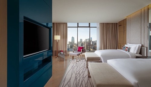 Deluxe Room, 2 Double Beds, Non Smoking