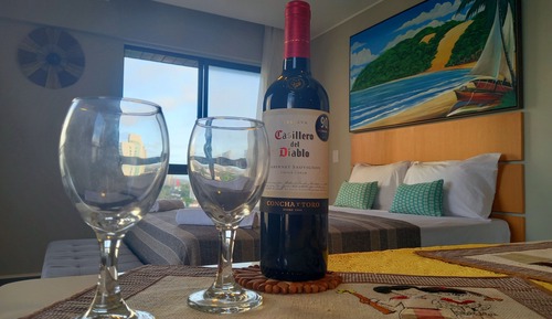 Deluxe Apartment, 1 Double Bed, Ocean View