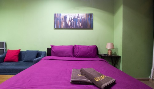 Basic Studio, Balcony, City View