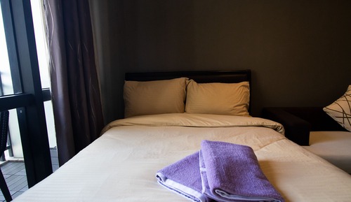 Basic Studio, Balcony, City View