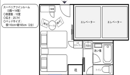Superior Twin Room, Non Smoking (Bathclin Room)