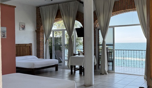 Traditional Room, 2 Double Beds, Non Smoking, Sea View