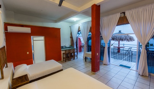 Standard Room, 2 Double Beds, Non Smoking, Ocean View