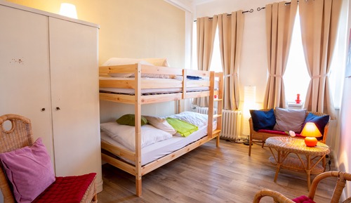 Basic Twin Room, Shared Bathroom, Park View (Low Budget für Zwei)