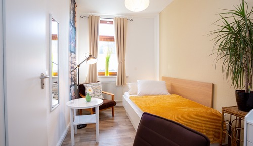 Standard Single Room, Private Bathroom, Courtyard View (Einzelzimmer)